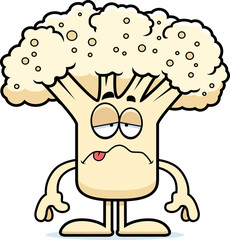 Sick Cartoon Cauliflower