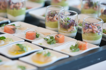 Appetizers on a plate