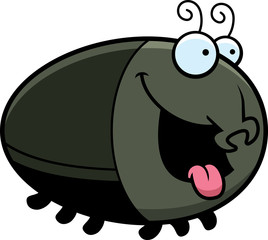 Hungry Cartoon Beetle