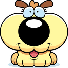 Cartoon Puppy Smiling
