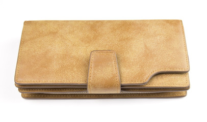 woman wallet isolated