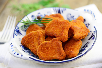 Knusprige Nuggets