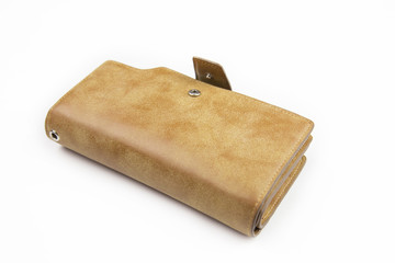 woman wallet isolated