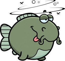 Cartoon Drunk Catfish