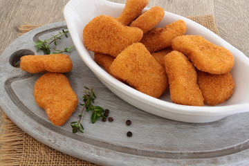 nuggets de poulet