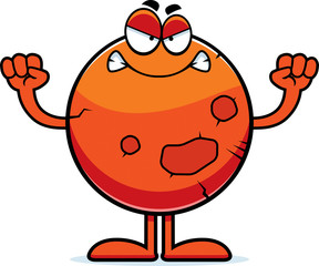 Angry Cartoon Mars