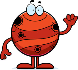 Cartoon Mercury Waving