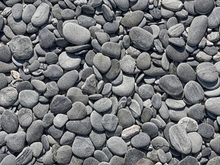River stones as a background