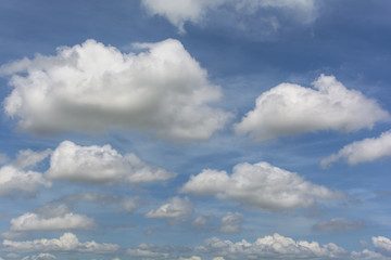 Obraz premium Blue sky and cloud.