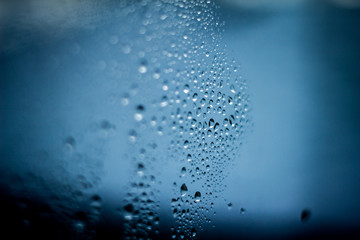 Water Drops On Window