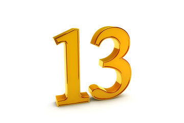 Gold number Thirteen