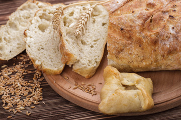 Fresh homemade bread