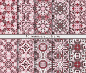 Set of seamless pattern