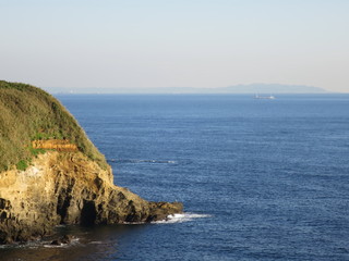 Fototapeta na wymiar 城ヶ島の岬
