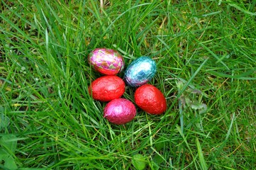 Chasse aux oeufs de Pâques