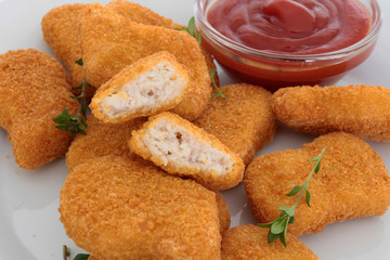 nuggets de poulet