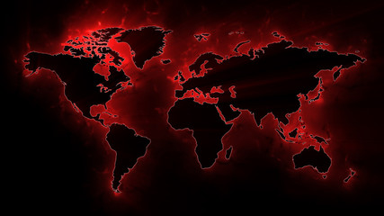World Map Background