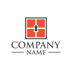 Simple Real Estate Logo Template