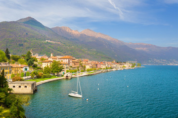 Cannobio on Lake Maggiore,in Piedmont district, Italy