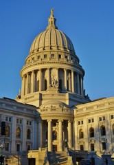 The Wisconsin State Capitol in Madison