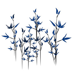 Japanese bamboo vector