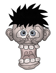 imaginative face draw