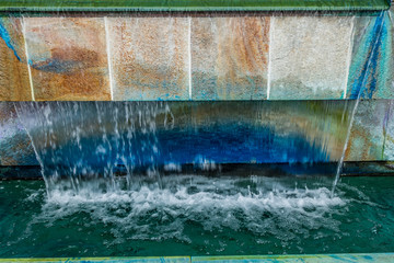 Colorful Fountain Closeup 2