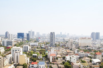Fototapeta na wymiar Bangkok cityscape in daylight