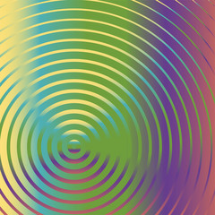creative concentric circles background