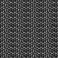 Background of black honeycombs. Bright and bright background for your work. Wallpapers for web sites. Monotonous colors. A dark illustration. Illustration for your projects. Cyber