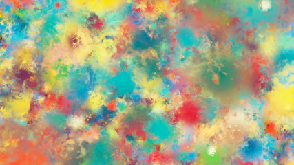 Beautiful abstract blurred background with defocused lights