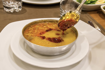 Offal soup