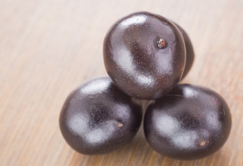 Corozo tropical fruit - Bactris guineensis