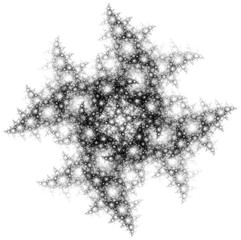 Abstract fractal illustration for creative design