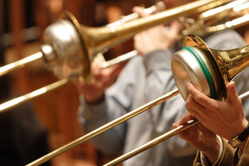 Trombonne à coulisse