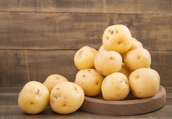 Yellow potato (Solanum phureja)