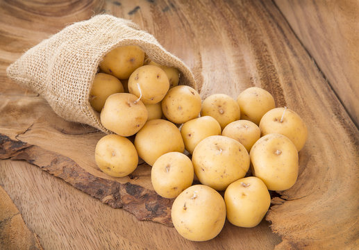 Yellow potato (Solanum phureja)