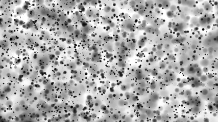 Beautiful monochrome bokeh blurred dots background defocused lights