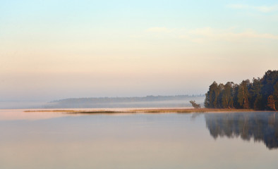 Fototapeta premium Shore of the lake.