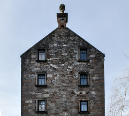 stone facade in scotland