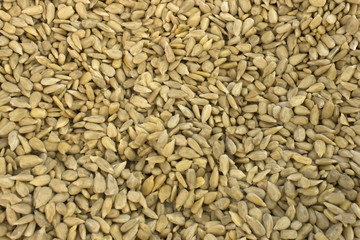 This is a photograph of hulled Sunflower Seeds