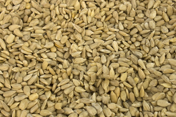 This is a photograph of hulled Sunflower Seeds