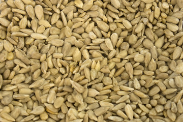 This is a photograph of hulled Sunflower Seeds