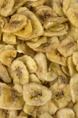This is a photograph of Sweet Banana Chips