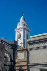 La Recoleta Cemetery in Buenos Aires, Argentina.