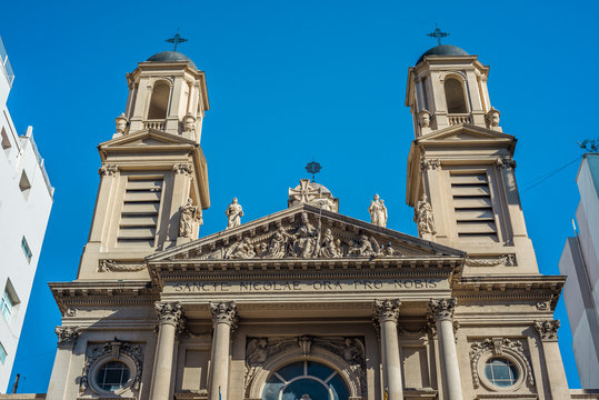 Nicola di Bari church in Buenos Aires, Argentina.