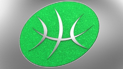 Basketball Design Background. 3D illustration. 3D CG. High resolution.