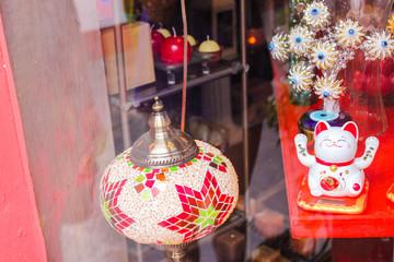 Naklejka premium Lucky Chinese Cats