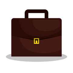 portfolio briefcase isolated icon