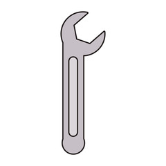 spanner tool work repair idea vector illustration eps 10